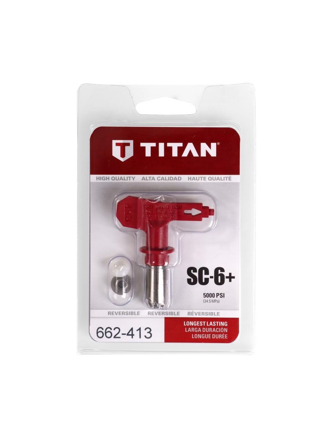 Amazon.com : Titan SC6 115 Spray Tip 662-115 or 662115 : Tools